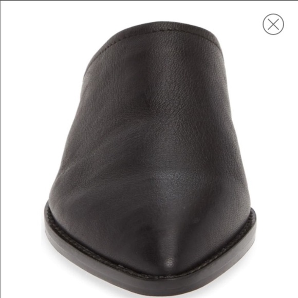 Treasure & Bond Rainey Mule Shoes in Black Leather - Picture 3 of 6